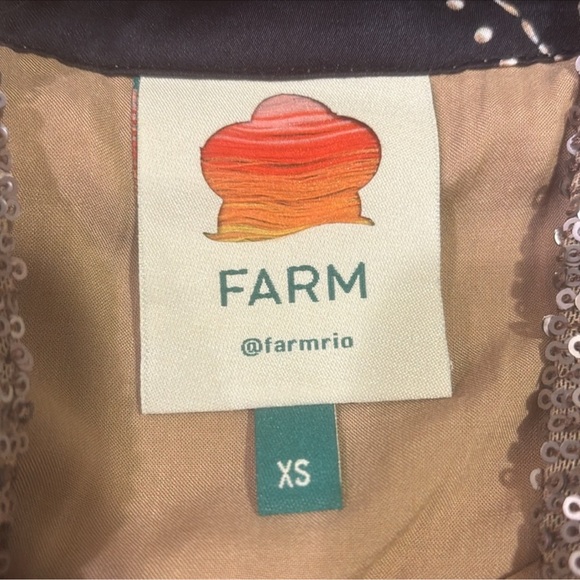 Farm Rio Sequin Embellishments Midi Length Skirt - Picture 3 of 7